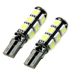 Żarówka samochodowa LED W5W T10 13 SMD 5050 CAN BUS