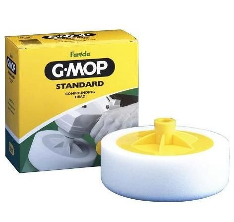 Farecla G-MOP Standard głowica polerska gąbka biała twarda M14 Farecla G-MOP Standard głowica polerska gąbka biała twarda M14