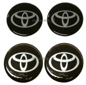 Naklejki na kołpaki TOYOTA 60 mm silikonowe