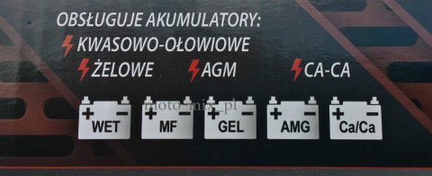 PROSTOWNIK ŁADOWARKA IMPULSOWY 6V 12V Żel PROSTOWNIK ŁADOWARKA IMPULSOWY 6V 12V Żel