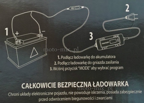 PROSTOWNIK ŁADOWARKA IMPULSOWY 6V 12V Żel PROSTOWNIK ŁADOWARKA IMPULSOWY 6V 12V Żel