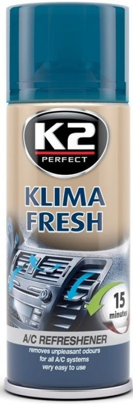 Preparat klimatyzacji K2 KLIMA FRESH 150 ML BLUEBERRY Preparat klimatyzacji K2 KLIMA FRESH 150 ML BLUEBERRY