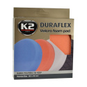 K2 Duraflex gąbka polerska pomarańczowa - średnio ścierna na rzep