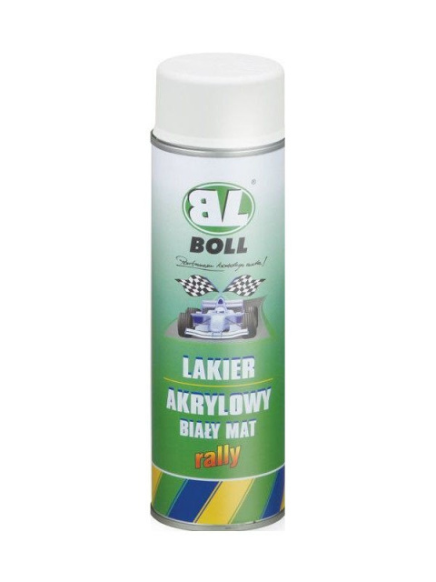 Lakier akrylowy w sprayu - Biały mat 500ml Lakier akrylowy w sprayu - Biały mat 500ml