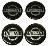 Naklejki na kołpaki NISSAN 50 mm silikonowe