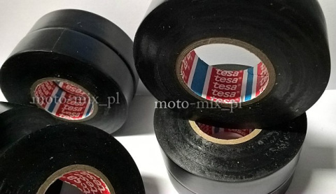 Taśma izolacyjna Czarna TESA 19mm 20m Taśma izolacyjna Czarna TESA 19mm 20m