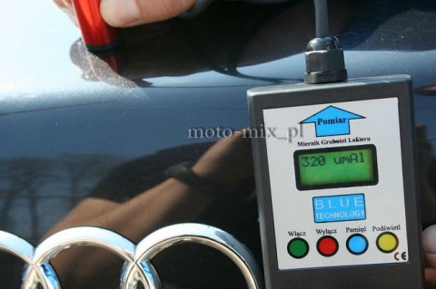 Miernik grubości lakieru z sondą - stal, stal ocynkowana, aluminium TESTER Miernik grubości lakieru z sondą - stal, stal ocynkowana, aluminium TESTER