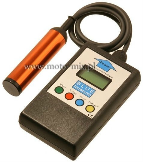 Miernik grubości lakieru z sondą - stal, stal ocynkowana, aluminium TESTER Miernik grubości lakieru z sondą - stal, stal ocynkowana, aluminium TESTER