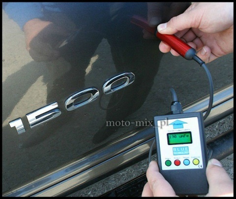 Miernik grubości lakieru z sondą - stal, stal ocynkowana, aluminium TESTER Miernik grubości lakieru z sondą - stal, stal ocynkowana, aluminium TESTER