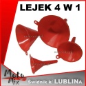 Lejek do paliwa - zestaw 4 w 1