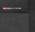 Pokrowce samochodowe - VW POLO IV 01-09 r. ELEGANCE welur 80% popiel 1