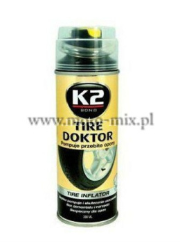 ZAPASOWA OPONA - TIRE DOKTOR Pompuje przebite opony 535 ML