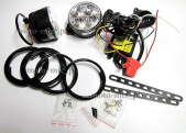 Światła do jazdy dziennej LED DRL NSSC 510 HP 12V 2x4LED