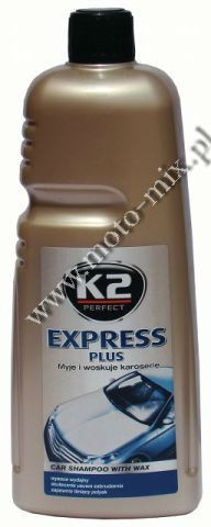Szampon samochodowy z woskiem 1l EXPRESS Plus Szampon samochodowy z woskiem 1l EXPRESS Plus