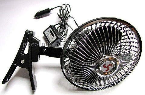 Wentylator samochodowy 12V - wiatrak Wentylator samochodowy 12V - wiatrak