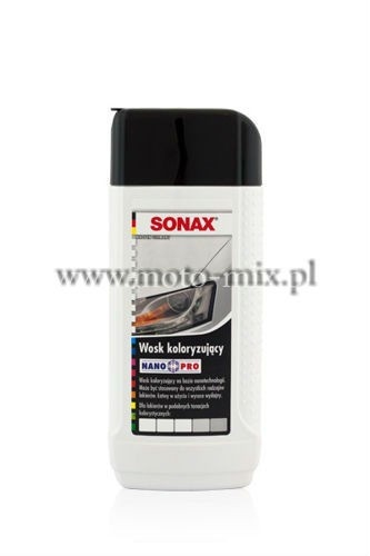 Wosk koloryzujący Sonax 250ml - biały Wosk koloryzujący Sonax 250ml - biały