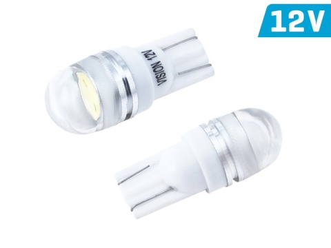 Diody do postojówek BIAŁE w5w LED 1xHP Diody do postojówek BIAŁE w5w LED 1xHP