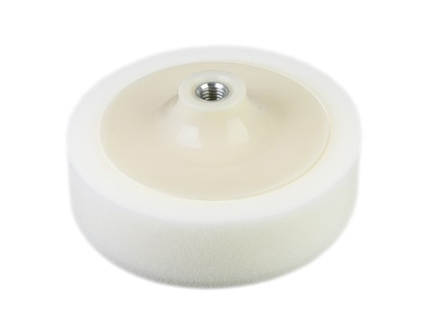 Gąbka polerska 150mm x 45mm, gwint M14, biała Gąbka polerska 150mm x 45mm, gwint M14, biała