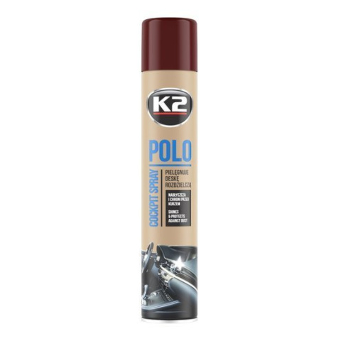 Kokpit nabłyszczający K2 Polo Cockpit spray - Kawa 750ml Kokpit nabłyszczający K2 Polo Cockpit spray - Kawa 750ml