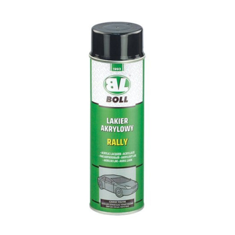 Lakier akrylowy Boll czarny połysk spray 500ml