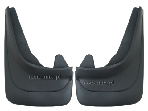 Chlapacze uniwersalne, wym. 32x22cm, czarne, 2 szt. Chlapacze uniwersalne, wym. 32x22cm, czarne, 2 szt.