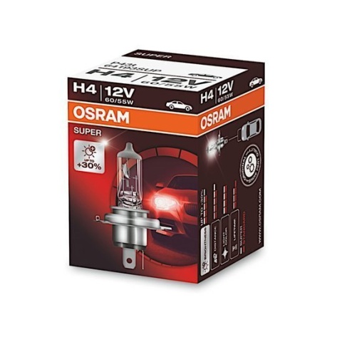 Żarówka samochodowa H4 Osram Super +30% - 1szt