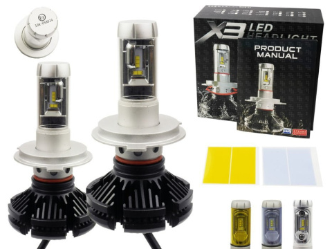 Zestaw żarówek LED H4 Zestaw żarówek LED H4