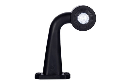 Lampa obrysowa biała + czerwona diodowa na krótkim wysięgniku Lampa obrysowa biała + czerwona diodowa na krótkim wysięgniku