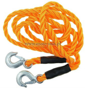 Linka holownicza DMC do 4000 kg pleciona z hakami, 4 m, Heavy Duty
