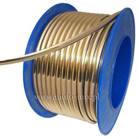 Listwa ZŁOTA 10 mm na metry Listwa ZŁOTA 10 mm na metry