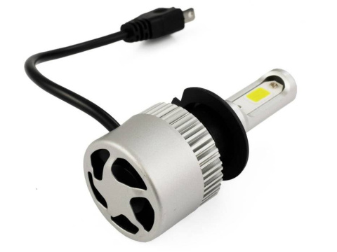 Zestaw żarówek LED H7 S2 COB 72W 16000 lm Zestaw żarówek LED H7 S2 COB 72W 16000 lm