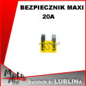 Bezpieczniki samochodowe - MAXI 20A