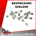 Bezpieczniki szklane 1,5 amp 5x20 mm