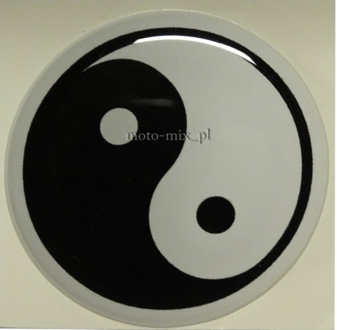 Naklejka silikonowa Yin Yang RÓWNOWAGA Naklejka silikonowa Yin Yang RÓWNOWAGA