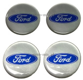 Naklejki na kołpaki FORD 60 mm silikonowe