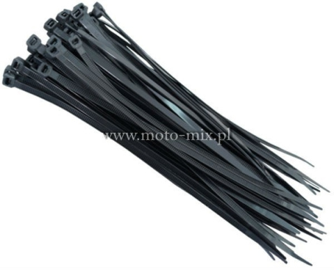 Opaska zaciskowa - kablowa - trytka - czarna - 250/4,0 Opaska zaciskowa - kablowa - trytka - czarna - 250/4,0