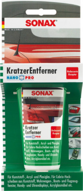 Do renowacji przezroczystych plastików SONAX