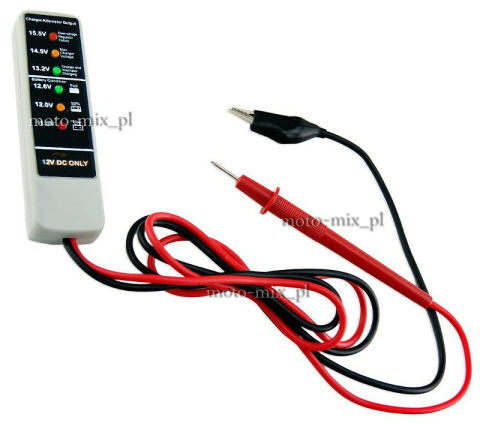 Tester napięcia akumulatora i alternatora elektroniczny Tester napięcia akumulatora i alternatora elektroniczny