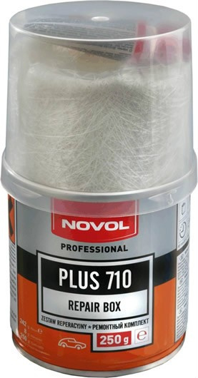 Żywica zestaw reperacyjny z włóknem szklanym 0,25kg Novol Żywica zestaw reperacyjny z włóknem szklanym 0,25kg Novol