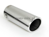 Końcówka wydechu tłumika NIERDZEWNA 35-48mm