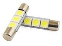 Żarówka C3W 3 LED 5050 RURKA 28 mm BEZPIECZNIKOWA Rodzaj LED