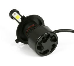Zestaw żarówek LED H4 S4 COB 80W 16000 lm