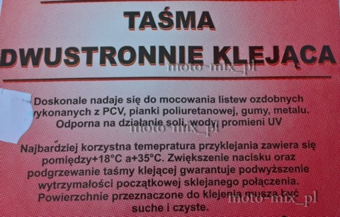 Taśma dwustronna FALEP 9 mm 5m