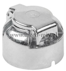 Gniazdo do przyczepy 7 stykowe 12V - aluminiowe