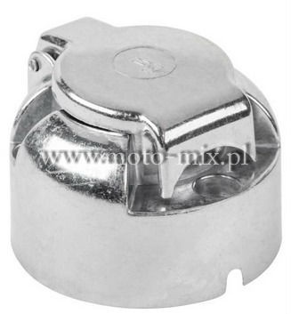 Gniazdo do przyczepy 7 stykowe 12V - aluminiowe