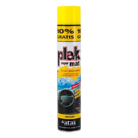 PLAK matowy 750ml - cytryna Preparat do czyszczenia kokpitu PLAK matowy 750ml - cytryna Preparat do czyszczenia kokpitu