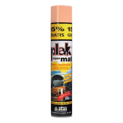 Plak Practical Line Supermat do kokpitu - efekt matowy Brzoskwinia 500ml Plak Practical Line Supermat do kokpitu - efekt matowy Brzoskwinia 500ml