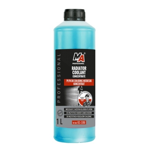 Płyn do chłodnic czerwony gotowy G12 1L -35C-MA Professional Płyn do chłodnic czerwony gotowy G12 1L -35C-MA Professional