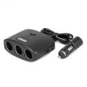 Rozgałęziacz rozdzielacz gniazda zapalniczki z ładowarką 2x USB-A 1x USB-C 12V 24V 120W 70cm