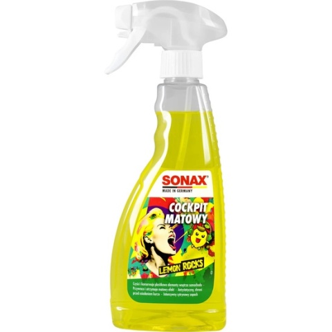 Sonax kokpit matowy - Lemon Rocks 500ml